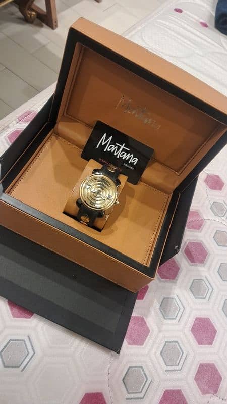 montana watch Black gold addition /movado/ rado 1