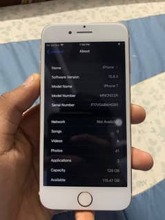 I phone 7 bypass 128gb rose gold