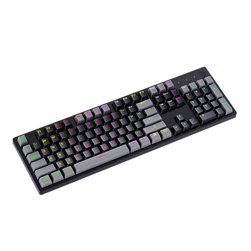 FUHLEN K1 RGB FULL MECHANiCAL GAMiNG KEYBOARd GRAY EDiTiON 1 MONtH USE 5