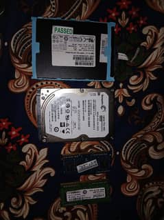 Samsung 128 gb ssd + Hp 500 gb Hard drive 4+4 gb 2 ram free