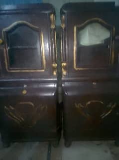 side tables best wood heavy and good quality wood. sale or exchange