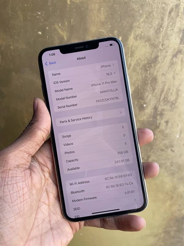 iPhone 11 Pro Max 256Gb 6