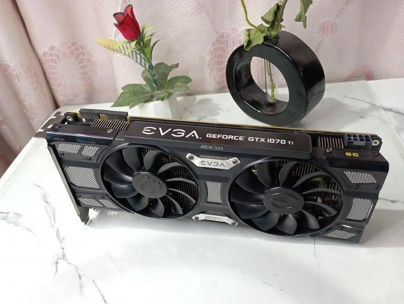 NVIDIA GEFORCE GTX 1070TI (EVGA SC) (9.5/10) for sale. 1