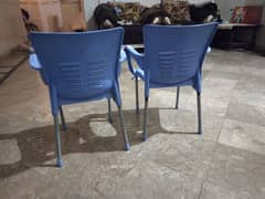 baby chairs blue colour. . perfect condition