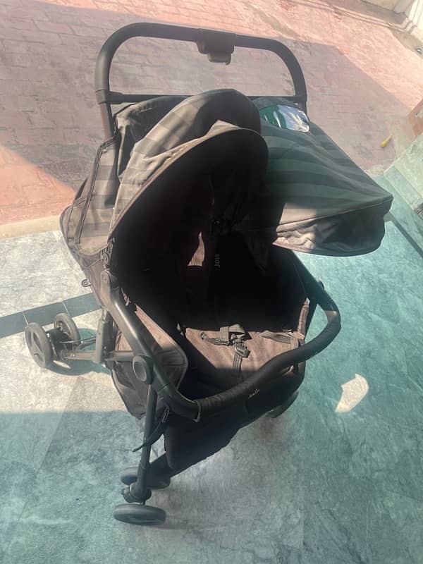 Joie Double Pram 1