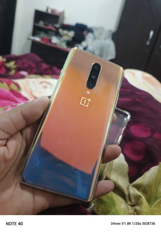 Oneplus 8 8gb 128gb duel PTA 9