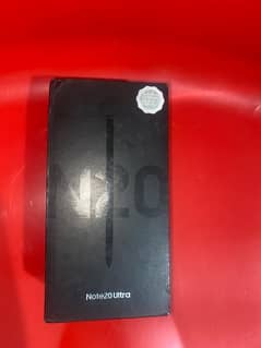 Samsung Note 20 Ultra with box For sale.