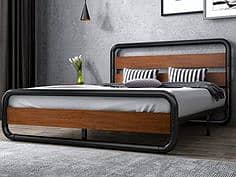 Minos Metal Bed Frame with Headboard and Footboard 3