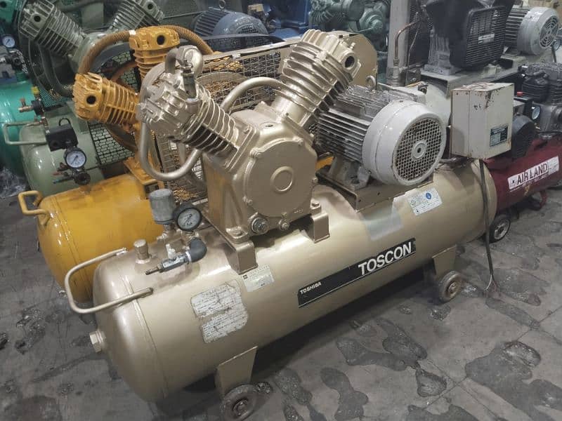 Toshiba Air Compressor Japan 7.5HP 1