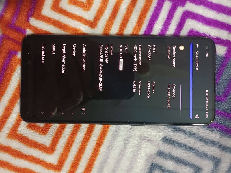 Oppo f19 pro Mobile for sale 1