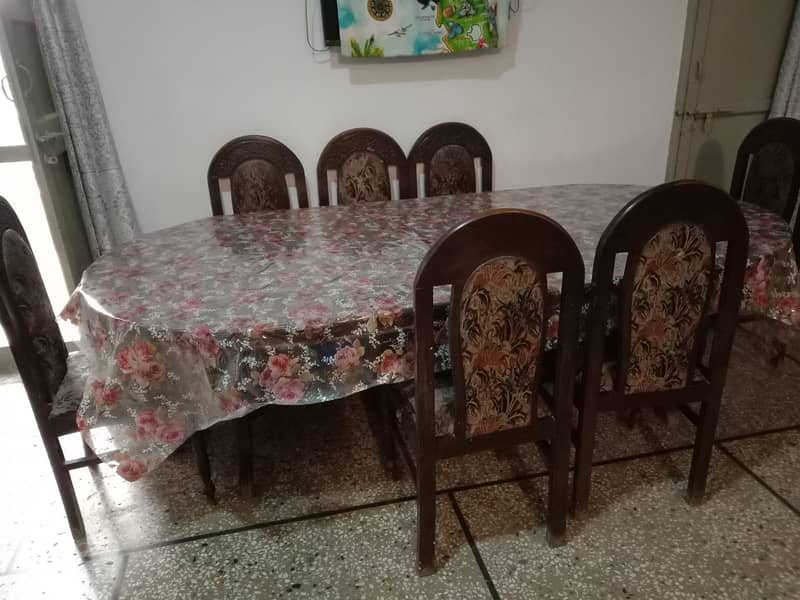 8 Seater Dinning Table/Dayal Wood 1