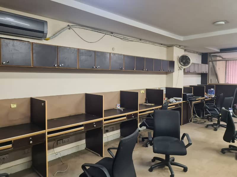 Shahra-e-Faisal 1850 sqft furnished Office on Rent 2