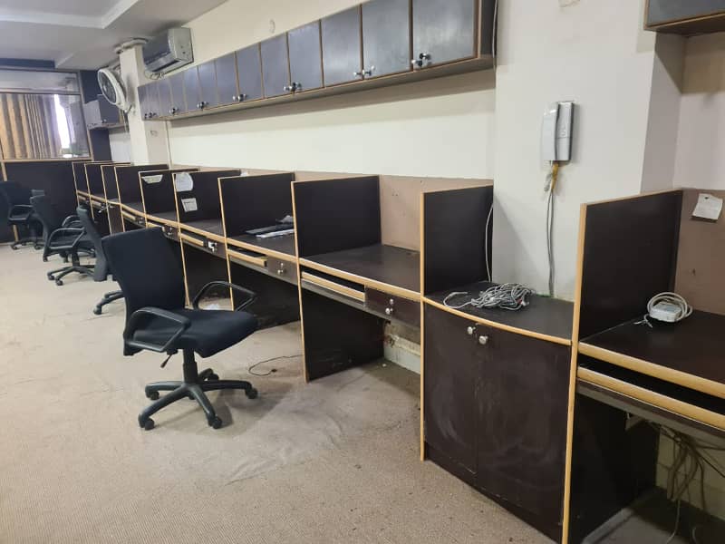 Shahra-e-Faisal 1850 sqft furnished Office on Rent 4