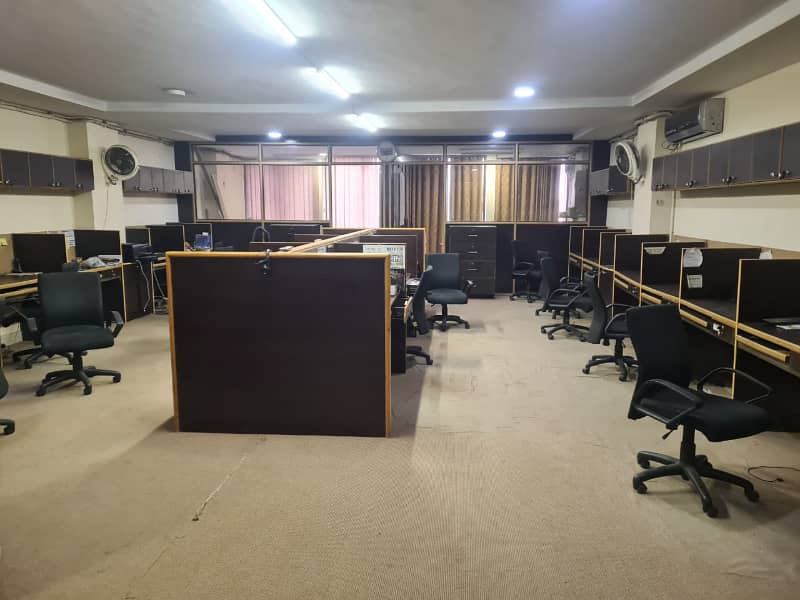 Shahra-e-Faisal 1850 sqft furnished Office on Rent 5