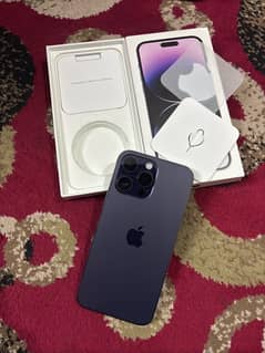 iPhone 14 Pro max full box non pta (not jv)