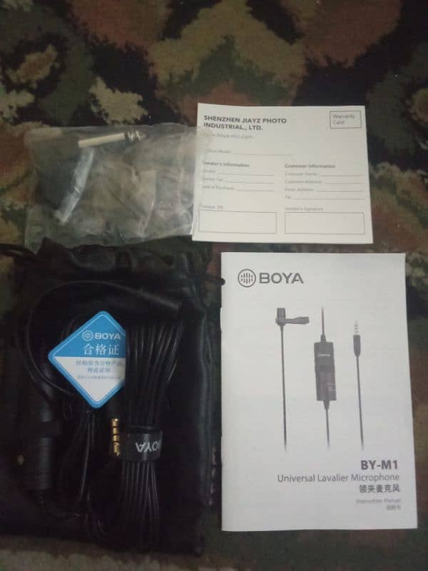 Boya original microphone 6