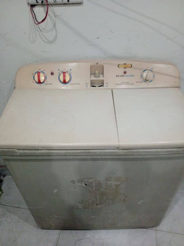 super Asia washing machine for sale. 0