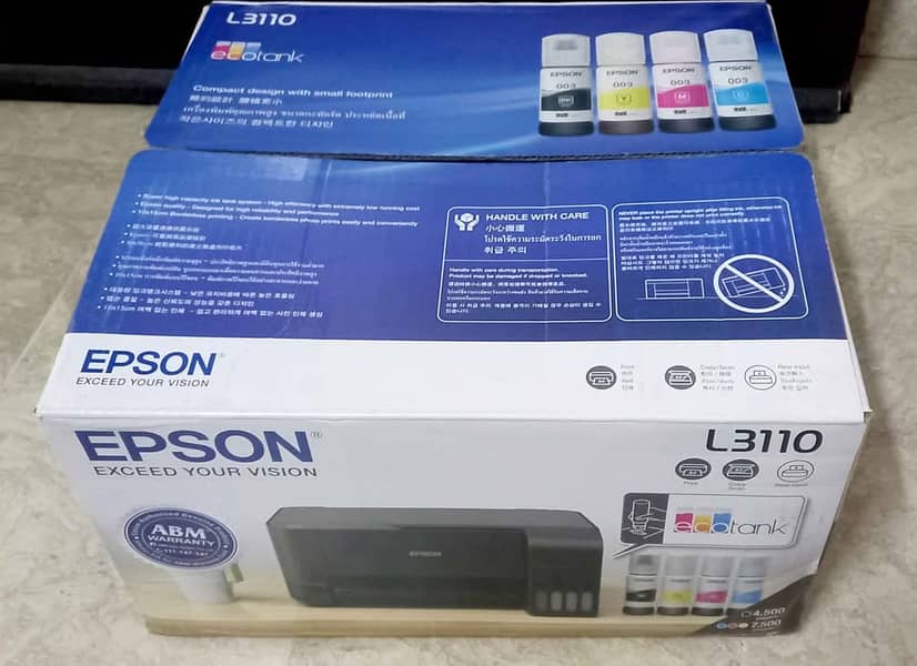 EPSON L3110 EcoTank All In 1 Printer 5