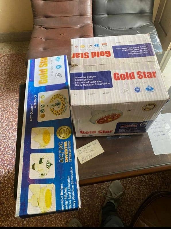 Brand: Gold star AC DC new fan 03492879143 0