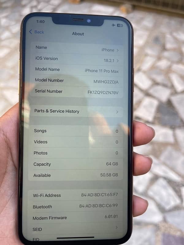 iphone 11 pro max 64 GB 3