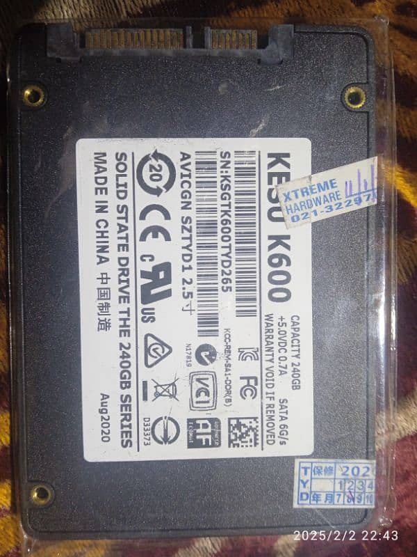 KESU 240 Gb SSD Hard 1