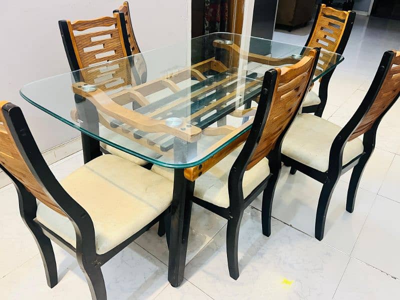 6 seater dining table 7