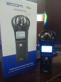 Zoom H1n Professional Portable Recorder for Studios