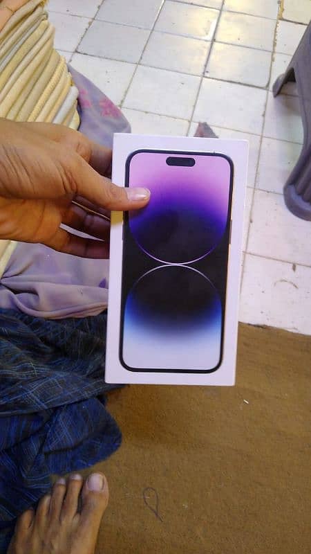 Iphone 14 Pro Max New condition 256GB Factory unlocke Non pta With box 7