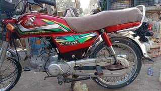 Honda cd70 2022 mdl 2023 number sukkur bike chlna ma ok hy