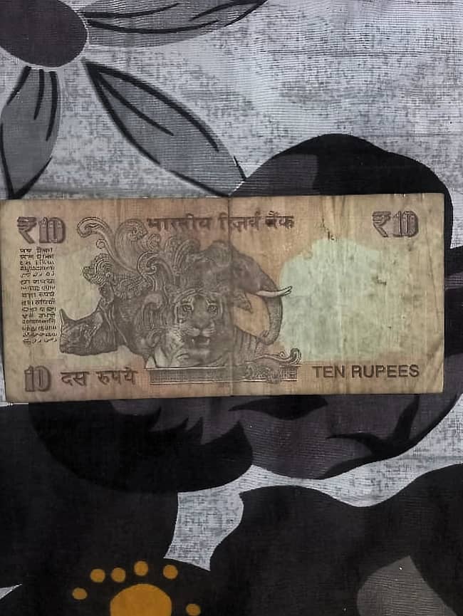 Authentic Indian 10 Rupees Notes – Limited Edition for Collectors! 1