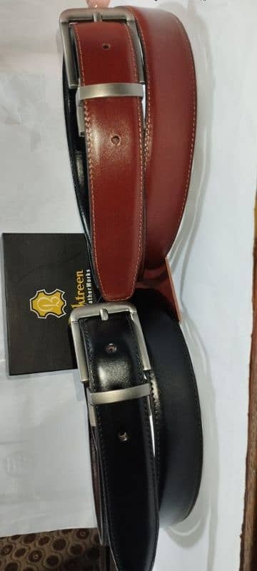 Pure Cow (PU) Lemination Soft Leather Belt 1