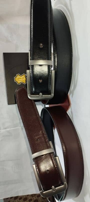 Pure Cow (PU) Lemination Soft Leather Belt 2