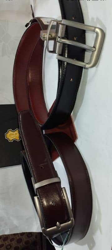 Pure Cow (PU) Lemination Soft Leather Belt 3