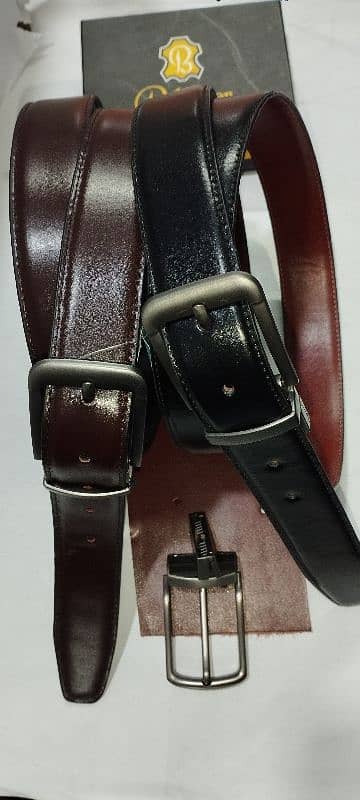 Pure Cow (PU) Lemination Soft Leather Belt 4