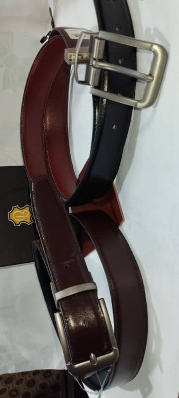 Pure Cow (PU) Lemination Soft Leather Belt 6