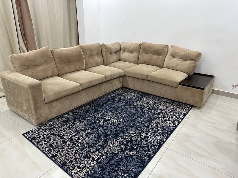 L shaped 7 Seater Sofa 1