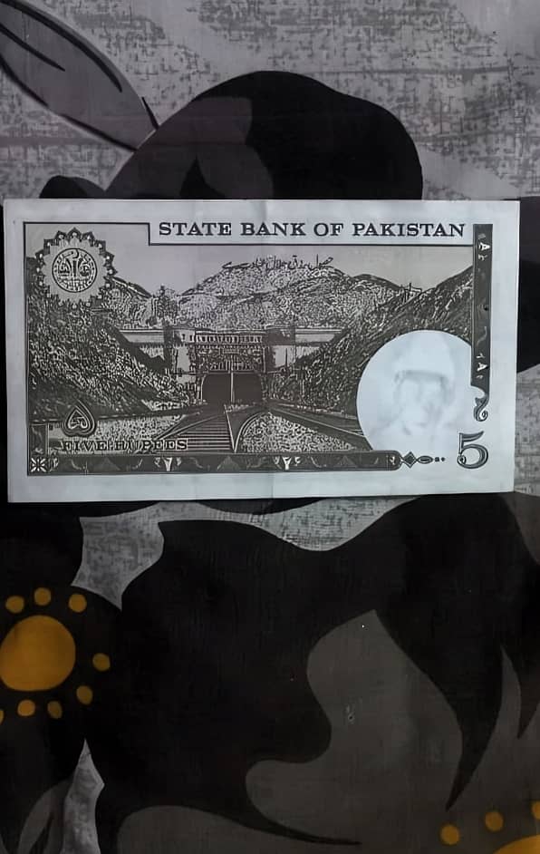 "Collectible Pakistan 5 Rupees Notes (1984-1999) – Limited Edition! 1