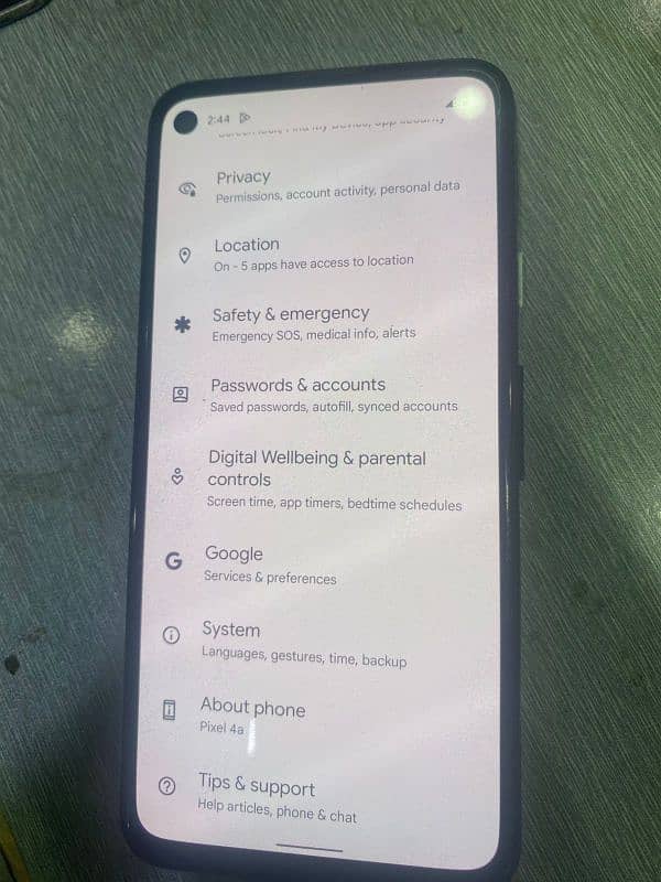 Google Pixel 4a 5G PTA Snapdragon 765G 2