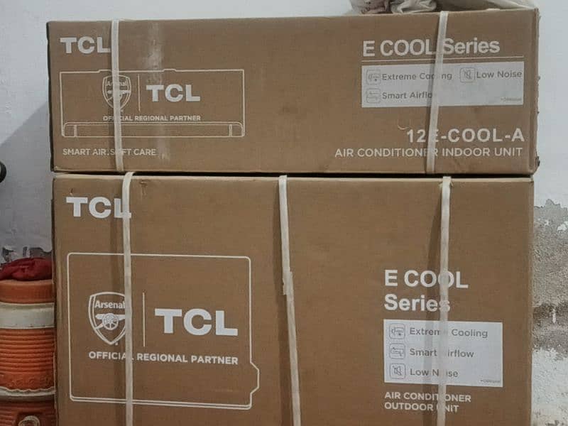 TCL full DC inverter 2025 Model full warranty box pack 1