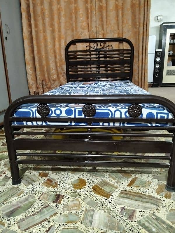 single bed with mattress 2