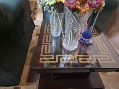 3Pc Centre Table With Side Tables