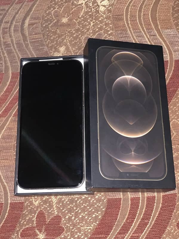 Iphone 12 Pro Max Gold 128gb PTA Approved Factory Unlocked 1