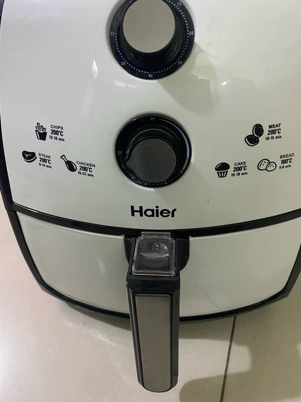 Air fryer  Haier Air Fryer HAF-40W WHITE-AB without box 1