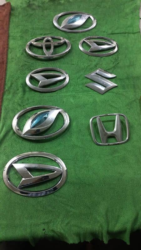 Japanese Cars Genuine Used Emblems ( Monograms ) 0