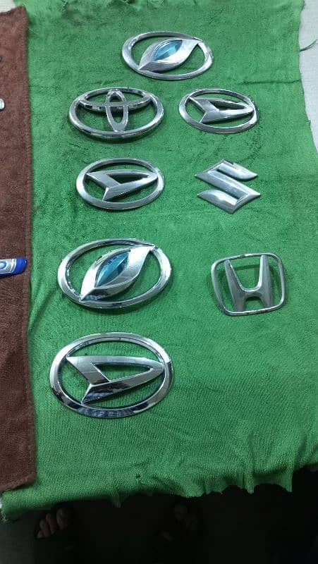 Japanese Cars Genuine Used Emblems ( Monograms ) 1