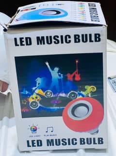 Led music bulb RGB wireless Bluetooth light bulb with Speaker