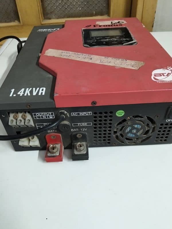 fronus solar inverter 1.4 kva 1