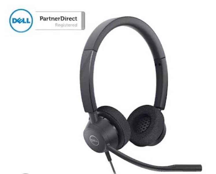 noise cancellation headset Dell Plantronics BW-3320 USB 1