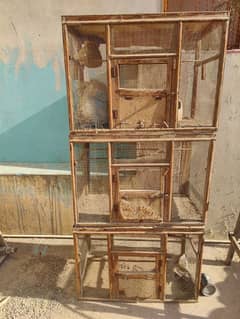 Wooden Cages 18/30 per cage 2500