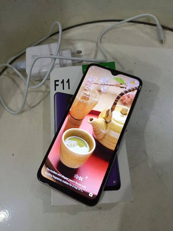 Oppo F11 Full Box with all accessories 8/256 1